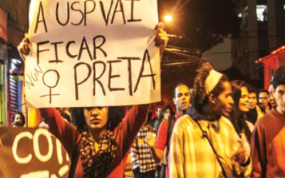 O muro caiu e a USP ficará mais preta Foto: Reprodução internet.